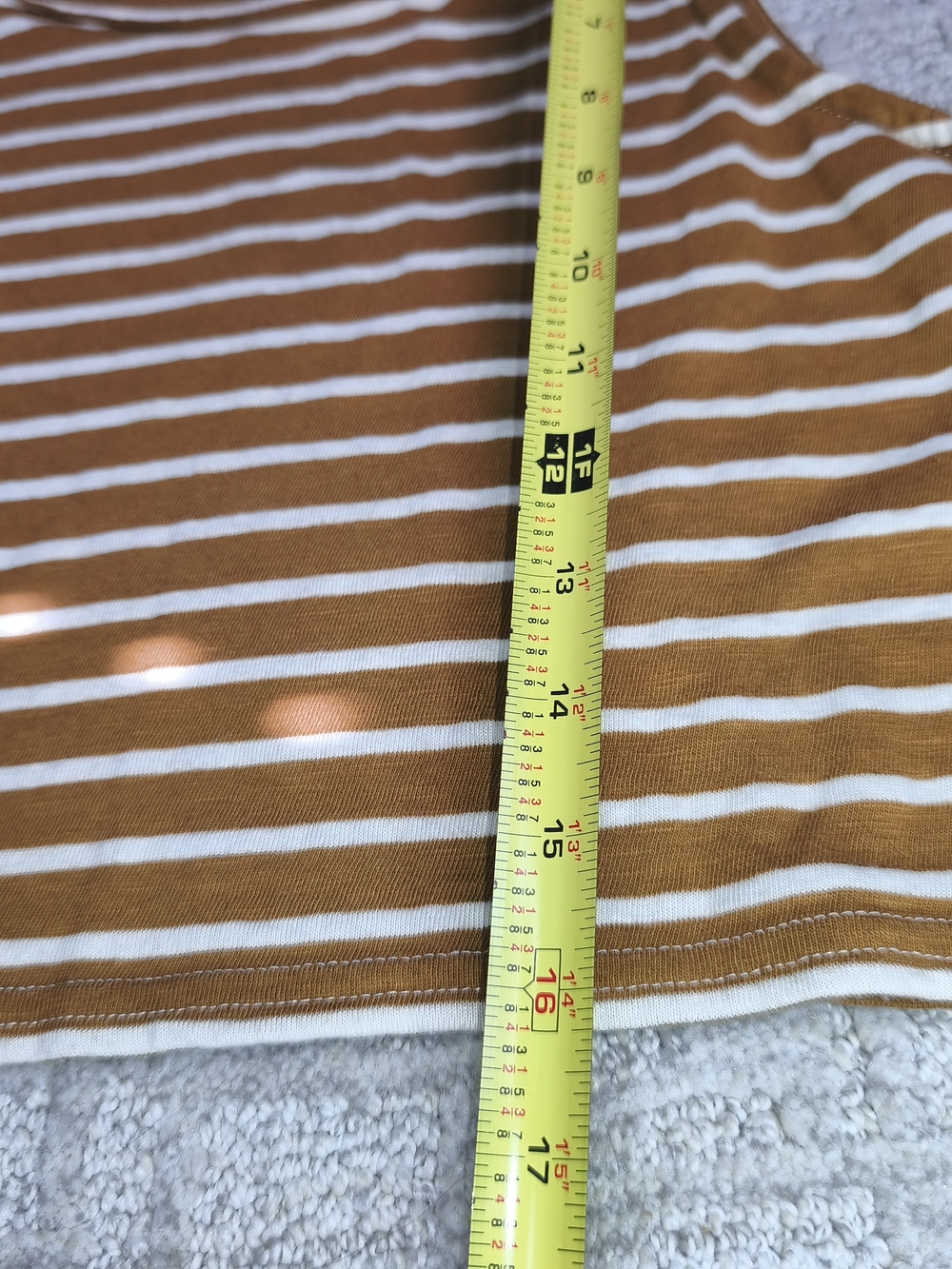 Free People Beach Sunnydaze Striped Pants & Crop Top Co-Ord Set Brown Small S - Picture 9 of 13